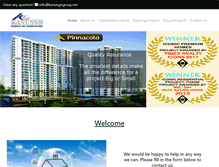Tablet Screenshot of kanungogroup.net
